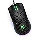YEYIAN Link Ergonomic 16.8M RGB Optical Laser Gaming Mouse with Honeycomb Shell Grip, 7 Program Button, 1ms Response Time, 6 DPI Mode 500-7200, 5M Clicks, 5.5ft Braided Cable Wired USB, PC Mac Laptop