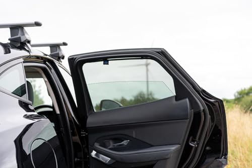 Cortinillas parasol a medida para Jaguar E-Pace puertas traseras pack de 2 6