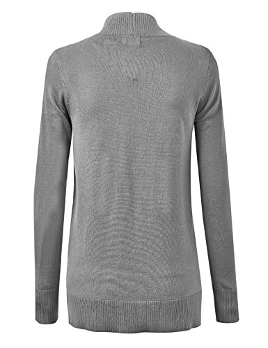 Lock and Love Women's Open Front Knit Cardigan3