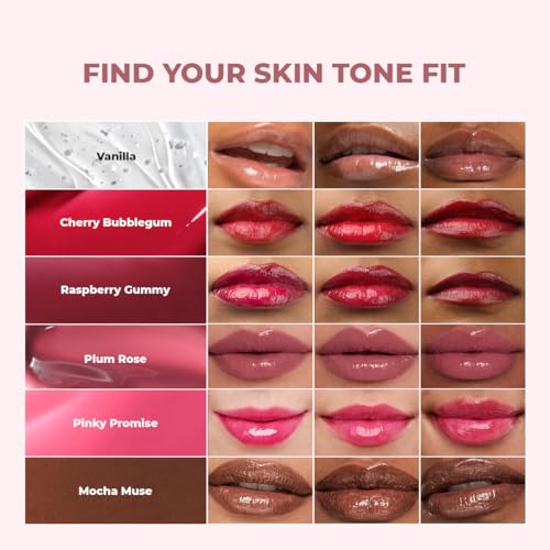 Image of Conscious Chemist Peptide Lip Balm SPF15 - Plum Rose | 24 hr Hydration & Moisturizing Lip Balm for Dark & Pigmented Lips | Sun Protection | Soothes Dry Lips & Repair Moisture Barrier - 15g, Mauve
