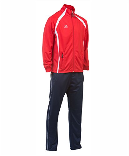 Asioka 81/09 Chándal, Hombre, Rojo/Azul Marino, M