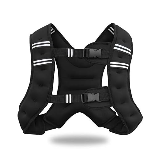 VIVITORY Weighted Vest Workout Equipment, 11lbs/18lbs Body Weight Vest for Men, Women, Strength Training, Running, Fitness, Muscle Building, Weight Loss, Weight Lifting (Black, 18 lbs)