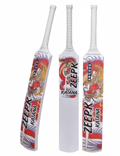 Cricket Bat Zeepk Tennis Tape Ball Full Size 5