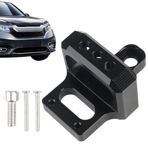 Cnity Montach Omention- Motour Hairs |ビレット3 用のポート、ソレノイドバルブホルダー安定性正確なブラケット3接続電気技師ワークショップ用の堅牢な耐久性アルミニウムホルダー