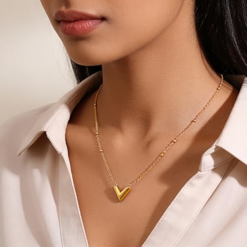 Image of Rubans Demi Fine Stainless Steel Pendant Chain Daily Gift for Women & Girls