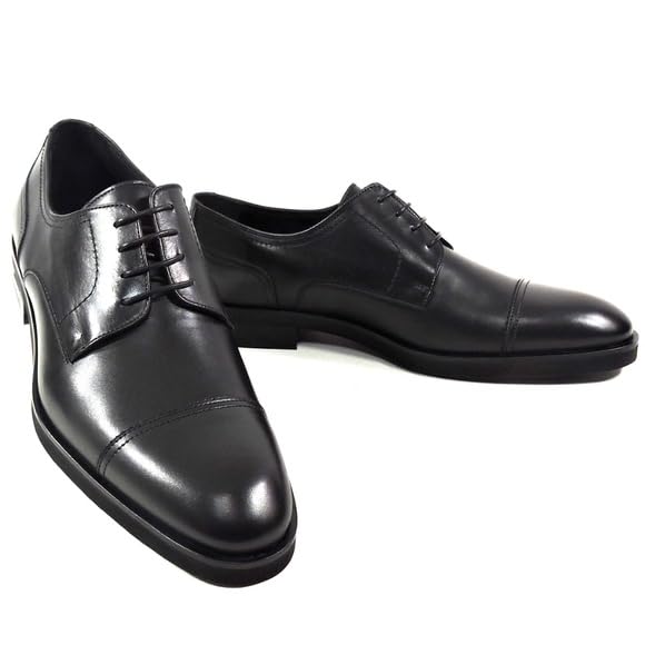 Casadei Men's Black Leather Comfort Oxford Dress Shoes 7