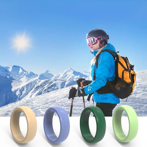 Anillas flexibles antideslizantes de silicona para deporte miniatura 7