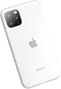 Baseus Liquid Silica Gel, iPhone 11 Pro Max Cell Phone Case, White