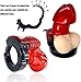 Male Chastity Device Chicken cage, Vertical Invisible Lock Chastity cage, Suitable for Adult Sex Toys for Male Penis Exercise and Abstinence, Transparent Sweater BV-11