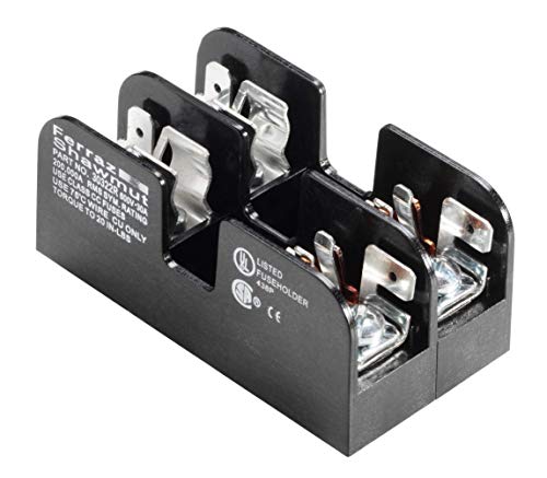 Siemens KCCFPX2R Primary Fuse Kit, 2 Pole Class CC Fuse Block, Mounting/Wiring Hardware, for Use with Siemens MT Transformers