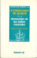 Memoriales de las Indias Australes (Crónicas de América) 8476791984 Book Cover