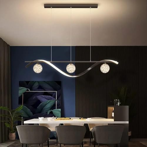 Chandelier LED 30W à bande longue avec éclairage uniforme pour le séjour