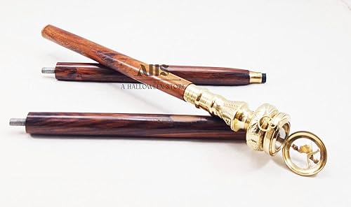 Miniatura 3 de Walking Stick Elegant Wooden Cane for Men & Women, Handcrafted Design, Durable & Stylish Support for Daily Use, Seniors, and Gifting