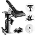 Selens Reflector Clamp Clip Holder Speedlite Hot Shoe Bracket Stand with 1/4" & 3/8" Screw Adapter for Photo Studio Reflector Light Stand Umbrella Backdrop Stand
