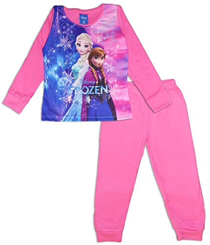 Disney Frozen - Juego de pijama largo para niñas Rosa rosa 8 años