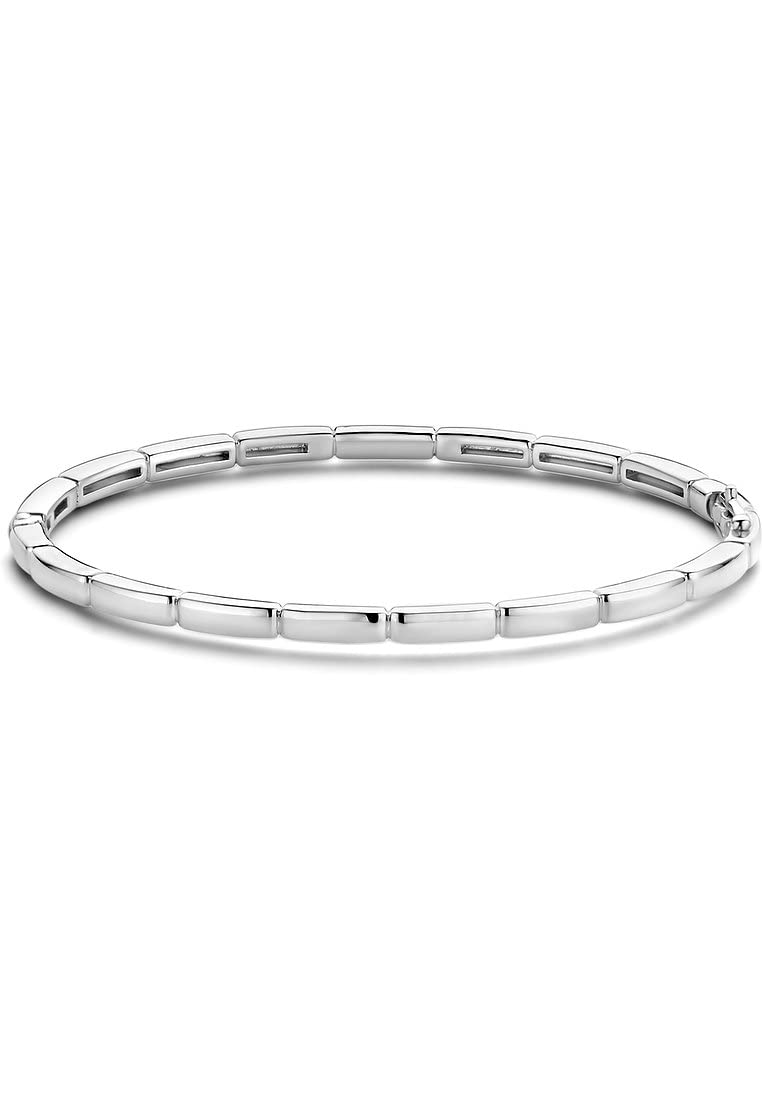 Ti Sento Milano Bracciale Rigido Donna Argento 925 Gioiello misura L classico cod. 23001SI/L