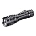 Produktbild Hama LED Taschenlampe Professional (fokussierbar, mit Clip, 3 Lichtmodi, gummiert, ideal für Outdoor, Werkstatt, Kfz, Camping, inkl. AA Batterie, 100 Lumen) schwarz