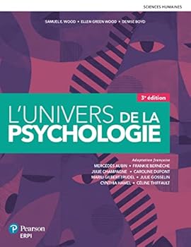 Paperback L'Univers de la psychologie - 3e édition: Manuel + version numérique 1 an [French] Book