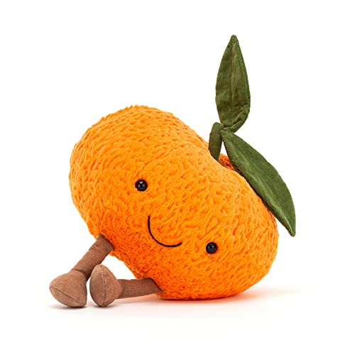 Jellycat Amuseables Clementine Stuffed Toy, Small 5 inches - Fruit Plush - Fun Gift Idea image 9