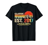 Photo Gallery classic est. 2017 limited edition vintage year 2017 birthday maglietta Photo Gallery classic est. 2017 limited edition vintage year 2017 birthday maglietta