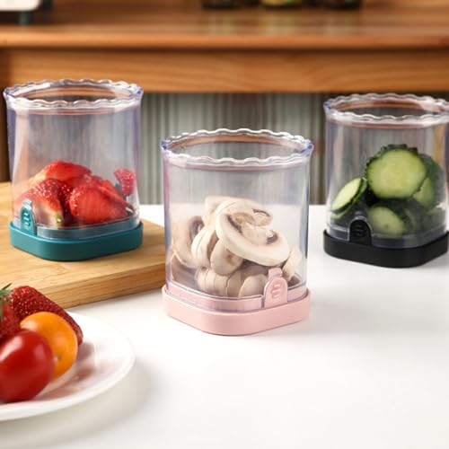 Cortadora multifuncional para frutas y vegetales acero inoxidable miniatura 6