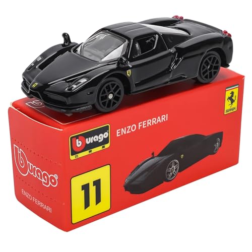 Image of Bburago 1:64 Scale Ferrari Series Model Collection Race Diecast Metal Model Car (ENZO Ferrari)