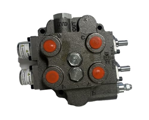 Cross Double Spool Both 3-Position 4-Way Open Center Control Valve USA Made Farmer Bob's Parts SBA22