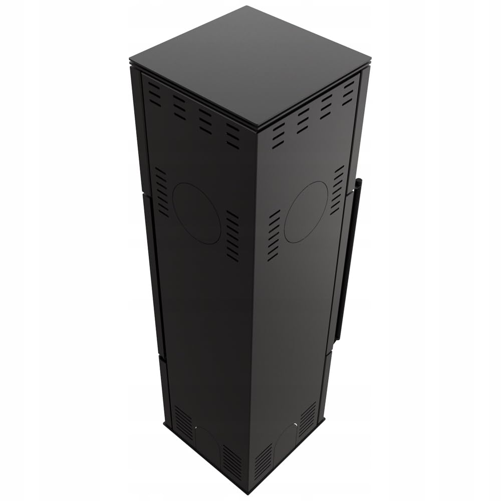 KRATKI Stufa a legna in acciaio REN 7,3 kW Ø150 destro A Ecodesign KOZA REN