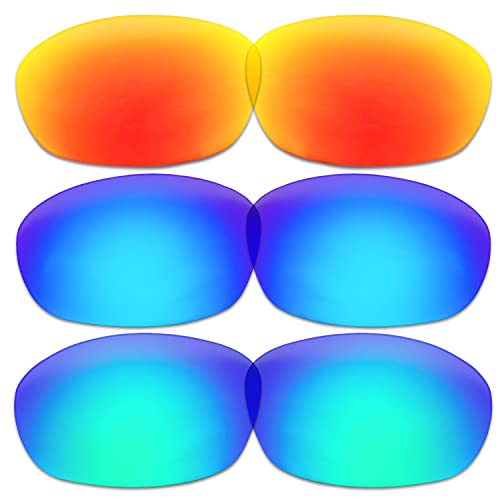 Lentilles pour Oakley Twenty 2012 de remplacement pack 3 couleurs