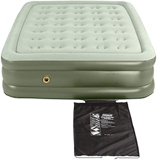 Coleman Air Mattress | Double-High SupportRest Air Bed for Indoor or Outdoor Use , Green