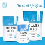 100% reines Kollagen Pulver 1000 g – Kollagen Peptide – Collagen Protein – Millers Alpha-Gel – Ohne Zusatzstoffe – Geschmacksneutral – Collagen Pulver – Alfons Miller – Deutsches Familienunternehmen