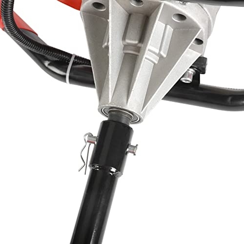 6''X32'' Garden Auger Spiral Drill Bits Earth Auger Drill Bits Rapid Planter Heavy Metal Power Planter Auger Drill Bit For Gas Hole Digger #TOP5