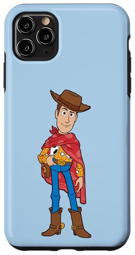 Coque iPhone 11 Pro Max Toy Story 5 Woody avec Poncho - Protection Stylée Disney