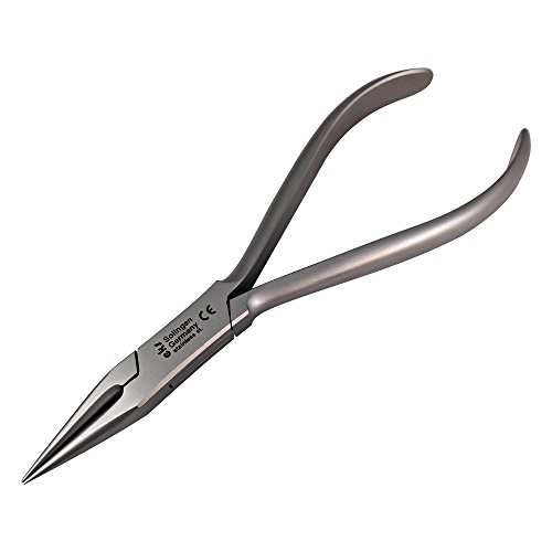 Pince 13 cm inoxydable pour travaux de précision