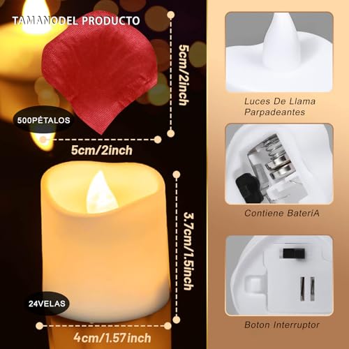 La mejor comparación de Velas Led - los preferidos. 11 Imagen adicional