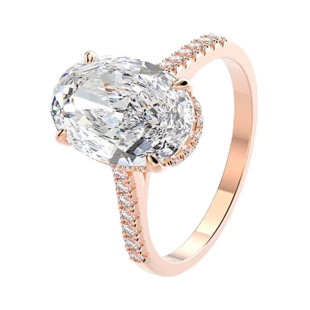 Ensemble de bagues argent 925 et diamant carbone pour briller à votre mariage