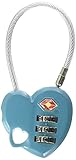 MoDA Travel Easy to Use- TSA Recognized Resettable Combination Lock Luggage Travel Lock