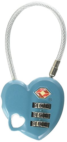 MoDA Travel Easy to Use- TSA Recognized Resettable Combination Lock Luggage Travel Lock