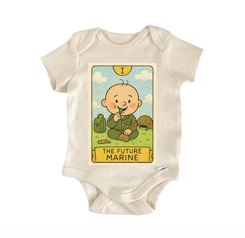 Future Military Crayon - Baby Boy Girl Clothes Bodysuit Funny Cute