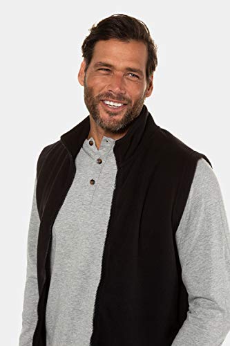 JP 1880 heren grote maten tot 7XL, fleecevest, opstaande kraag, ritszakken, zoomtunnel, 723305 - Image 6