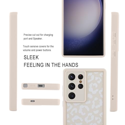 Image of Compatible with Samsung Galaxy S23 Ultra Case, White