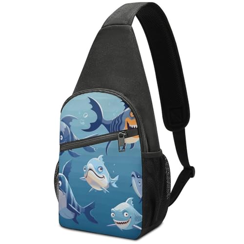 Bolso Crosbody de Pecho para Senderismo y Viaje miniatura 1