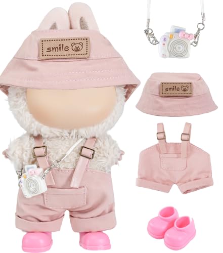Cute Doll Clothes for 17 cm Dolls Outfits Women Birthday Party Decoration Gift Female Friend...