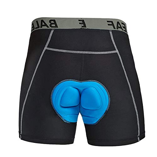 Image of BALEAF Men's Cycling Underwear 3D Padded Bike Shorts with Padding Road Biking MTB Liner Bicycle Gear Accessories