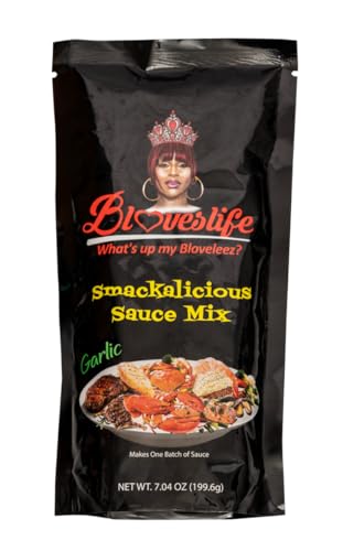 Blove's Smackalicious Sauce Seasoning Mix (Garlic) Seasoning mix for making