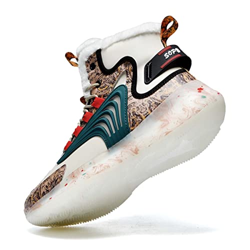 Mannen Lichtgewicht Waterdichte Bovenste Winter Warm Pluizige Pluche Wandelschoenen Outdoor Sneakers Comfortabele Sneeuwlaarzen - Image 3