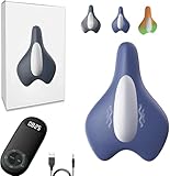 Pelvic Floor Trainer for Women and Men, Hip Muscle Strength Training, Intelligent Remote Control Exerciser, 5-Speed Adjustment, 3 Modes for Enhanced Strength and Comfort, Safe & Hygienic (Blue)