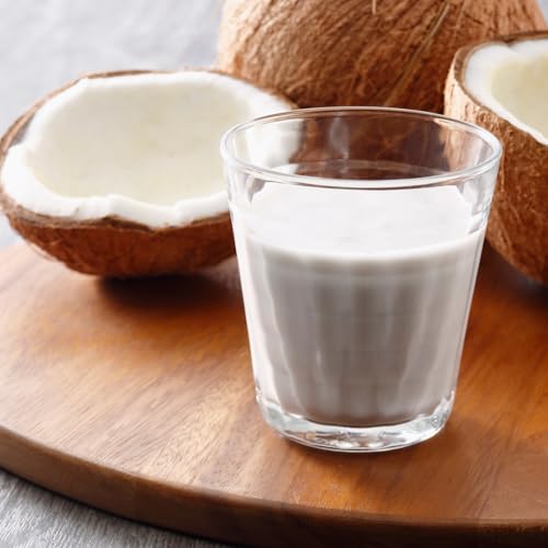 Aroy-D Kokosnussmilch – Kokosmilch zum Kochen und Backen – Ideal für Desserts, Suppen, Smoothies und Cocktails – 6 x 150 ml