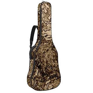 Housse de transport étanche pour guitare avec bandoulière réglable Motif vintage, Multicolore 01., 42.9×16.9×4.7 in… - Les Beatles, Paul McCartney, John Lennon, RIngo Starr, George Harrison