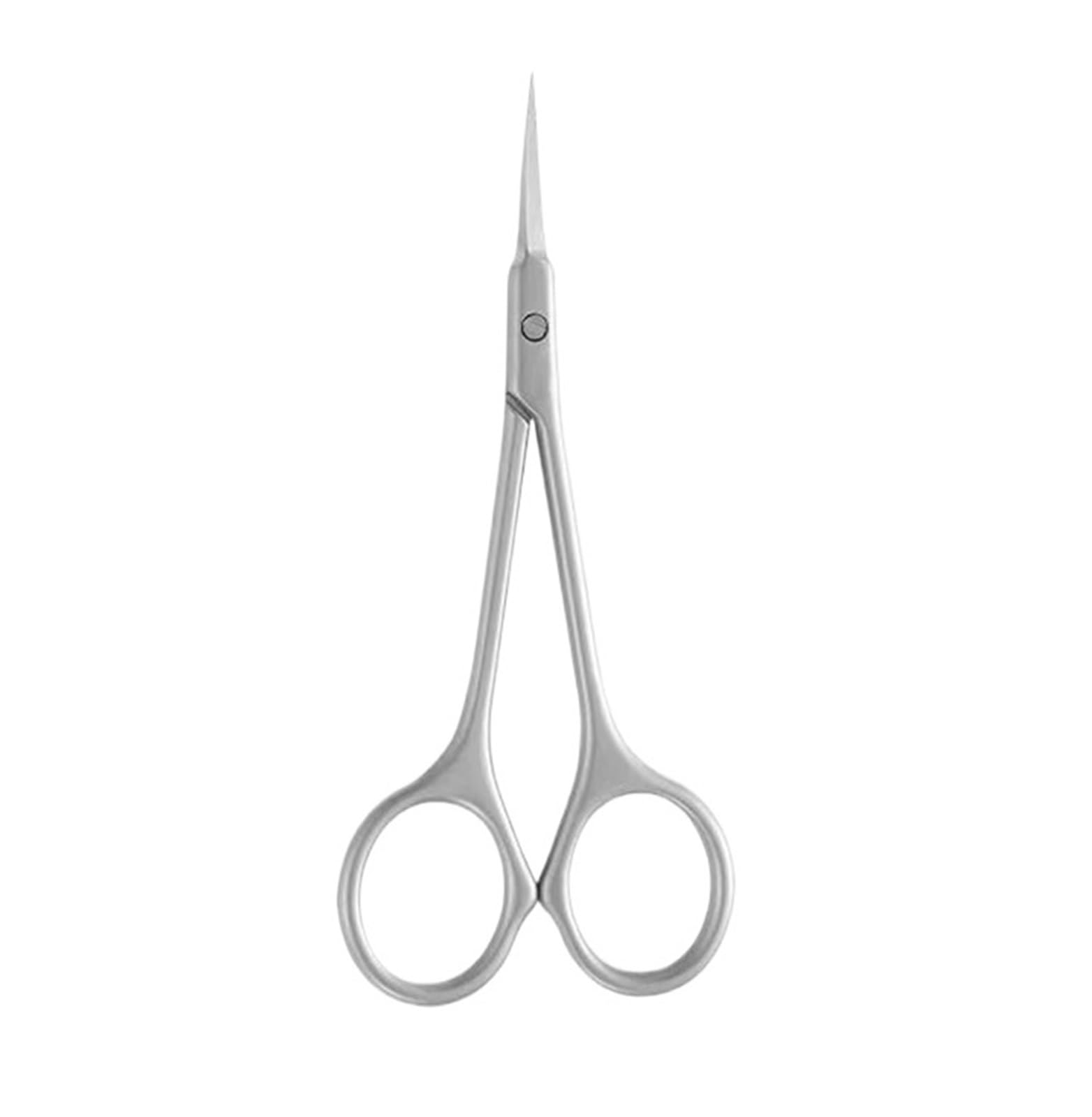 1 Pieza de Tijeras for Piel Muerta de Acero Inoxidable, Tijeras Multiusos for manicura, recortador de cutículas, Kit de Belleza y Cuidado Personal.(Silver)